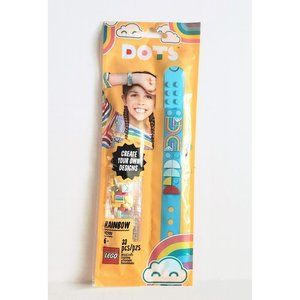 LEGO DOTS Rainbow Blue Bracelet 41900 Stocking Stuffer Kids Arts & Crafts